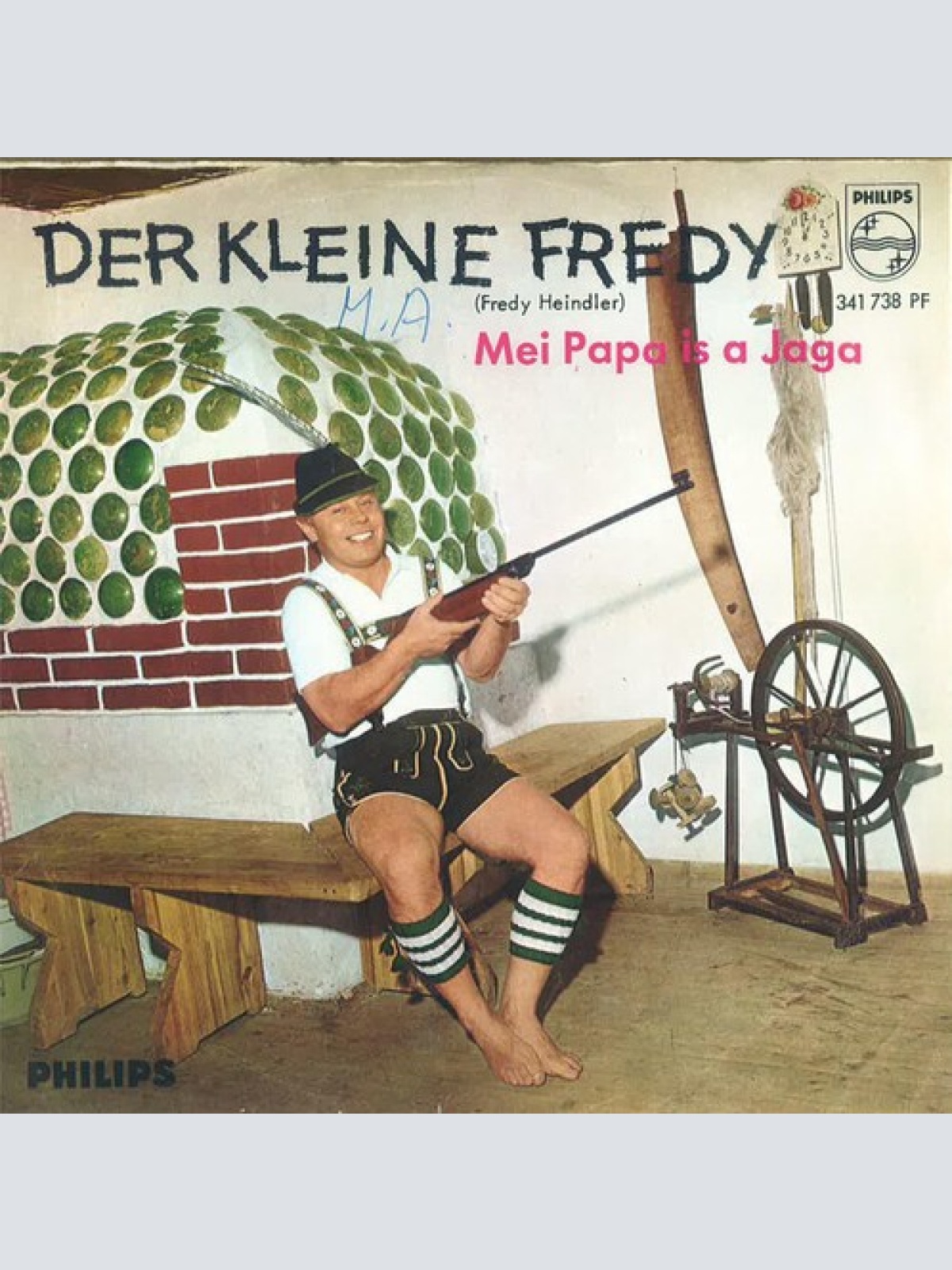 7", EP, Mono Der Kleine Fredy* - Mei Papa Is A Jaga