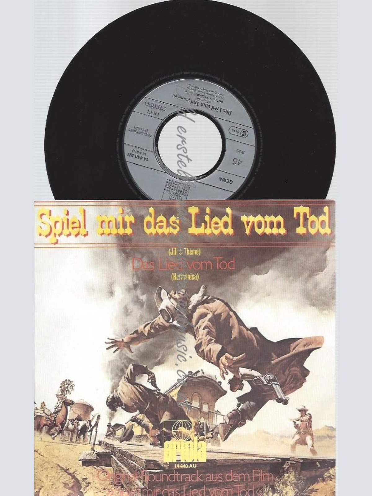 7"   Ennio Morricone – Spiel Mir Das Lied Vom Tod