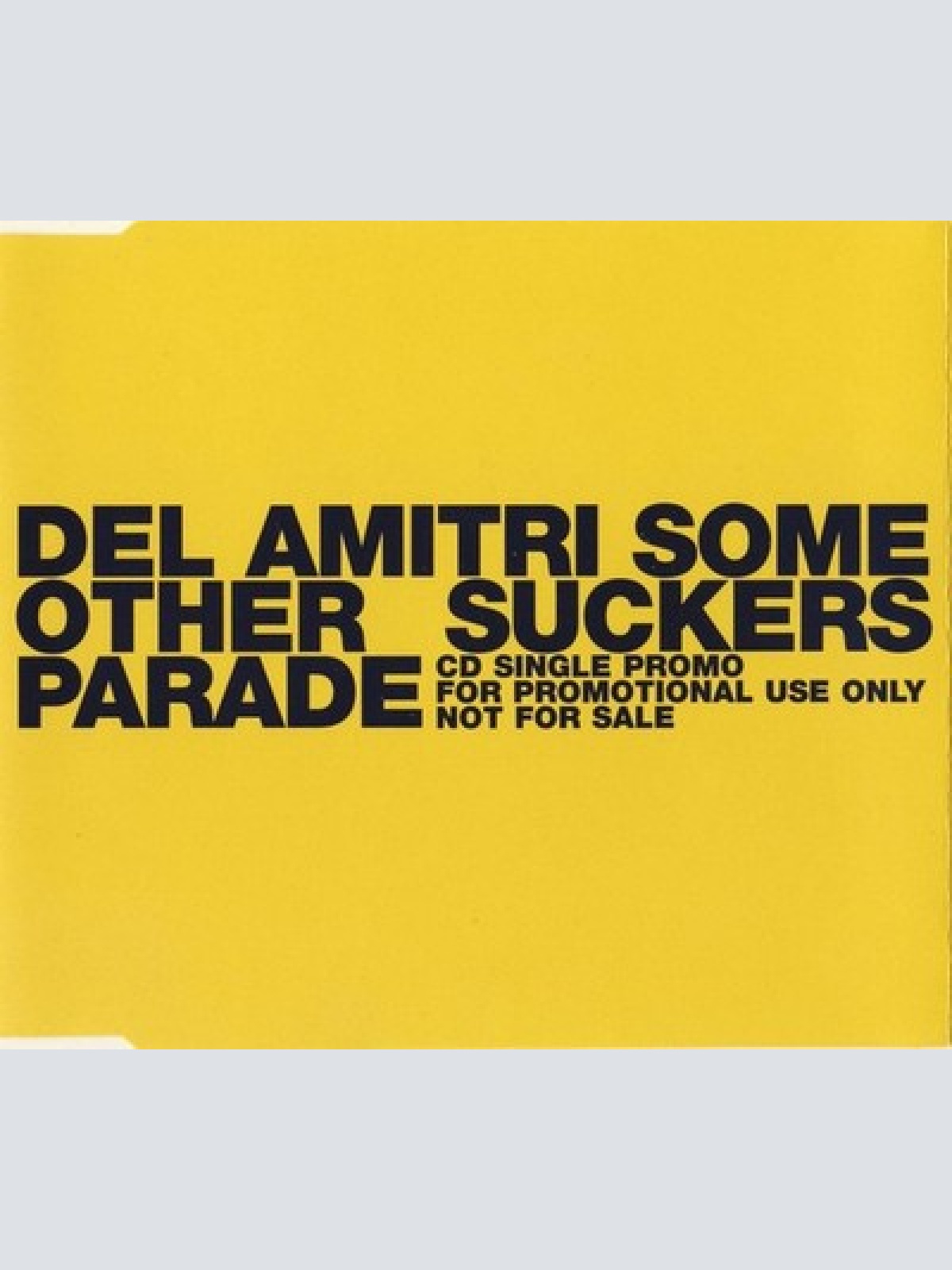CD, Single, Promo Del Amitri - Some Other Suckers Parade