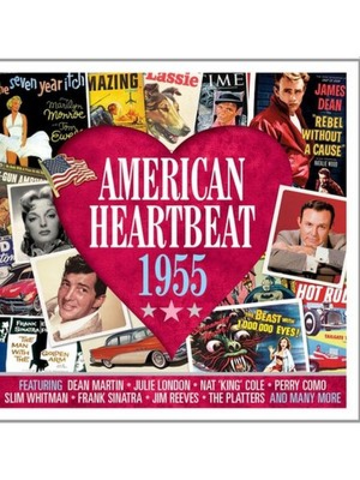 2xCD, Comp Various - American Heartbeat 1955