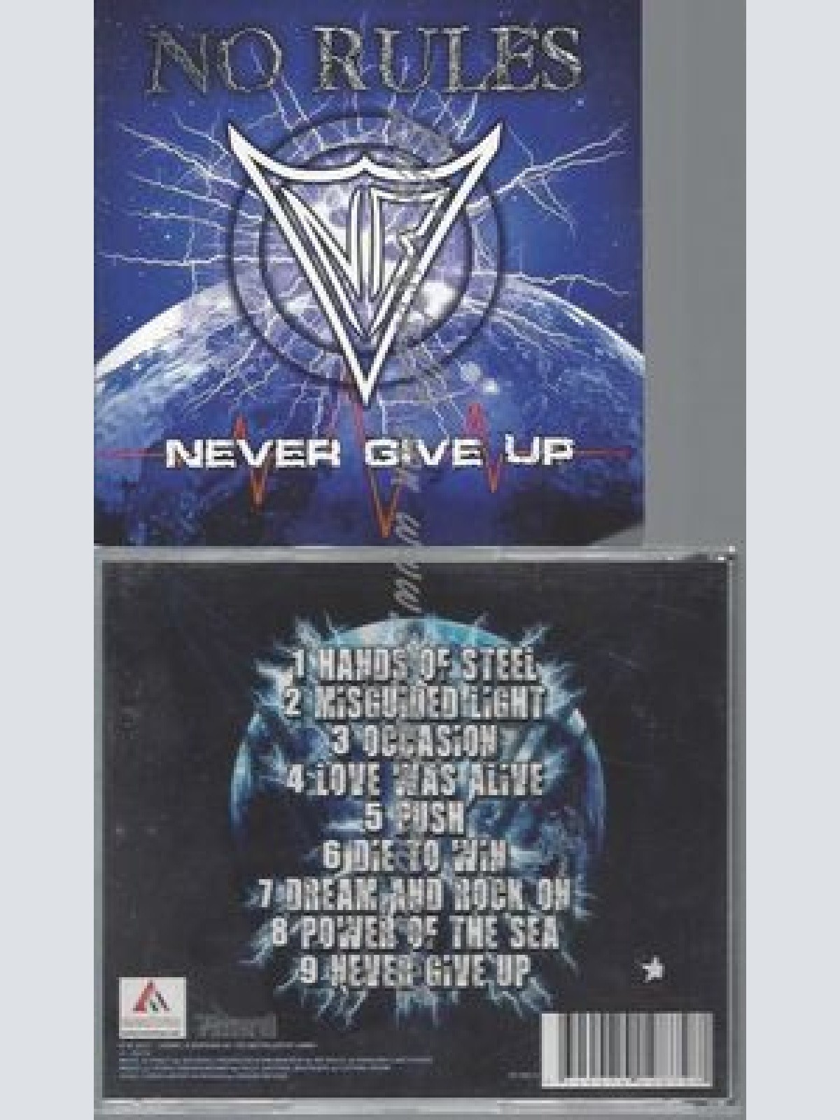CD--NO RULES--NEVER GIVE UP
