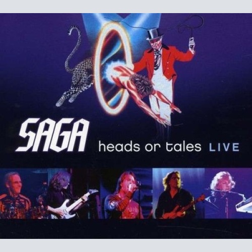 CD, Album Saga (3) - Heads Or Tales Live