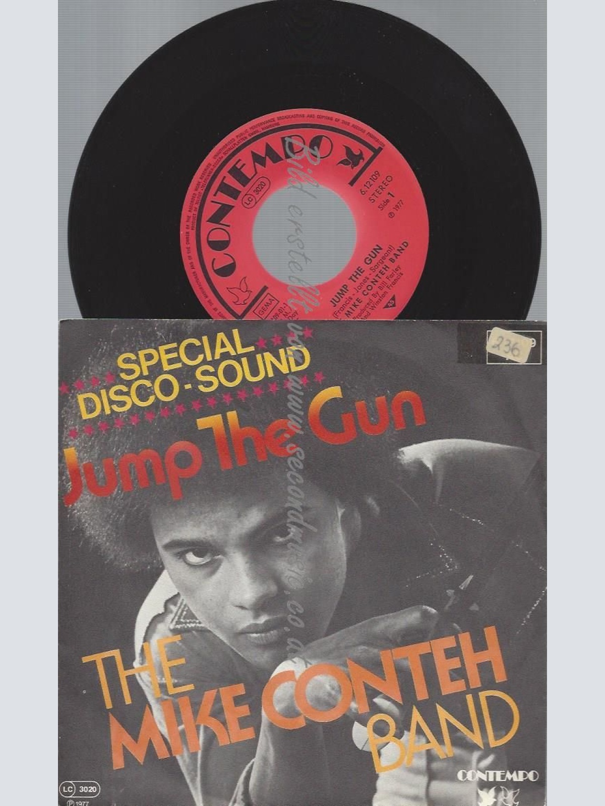 7"  The Mike Conteh Band  Jump The Gun