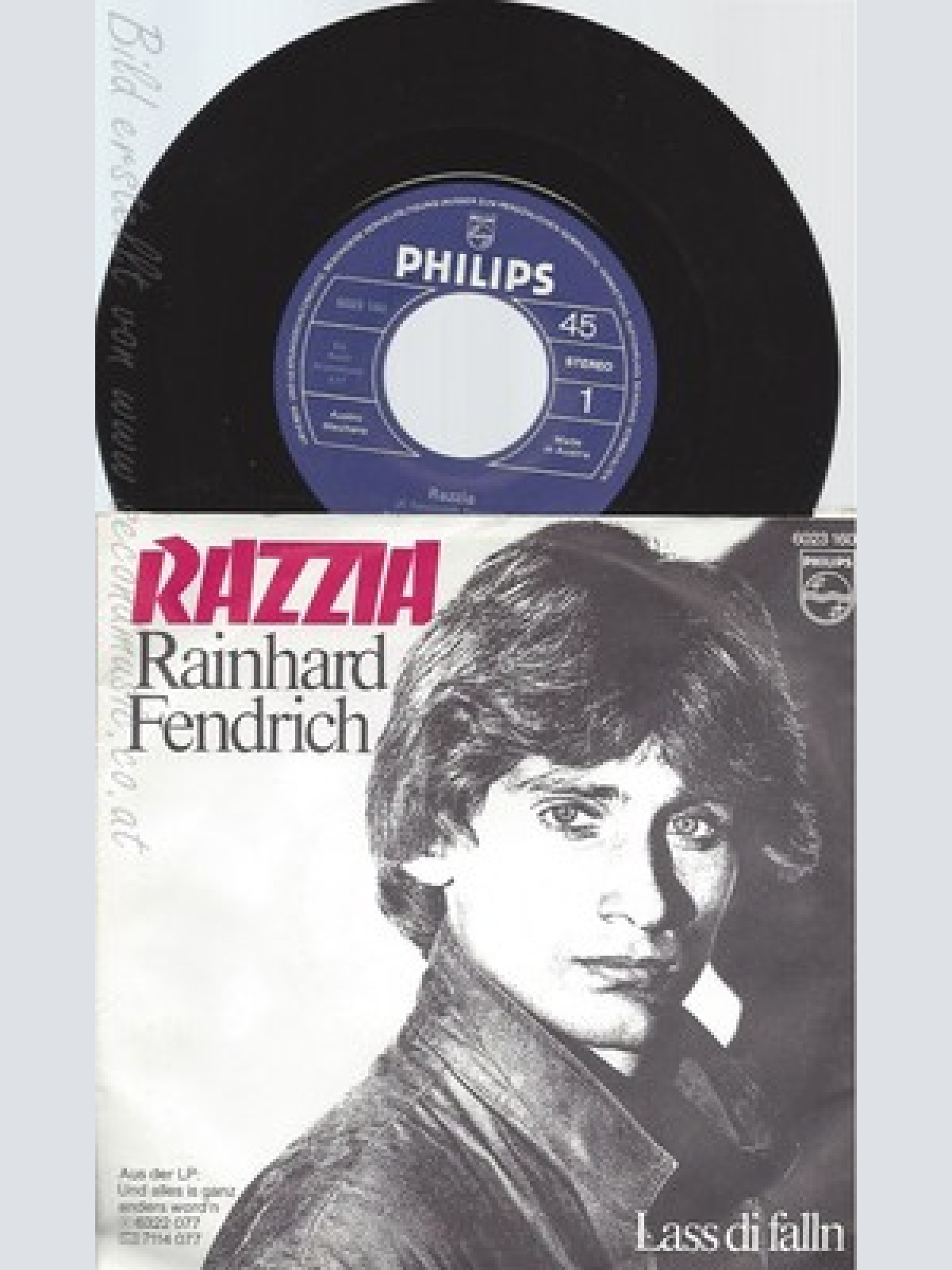 7" RAINHARD FENDRICH -- RAZZIA