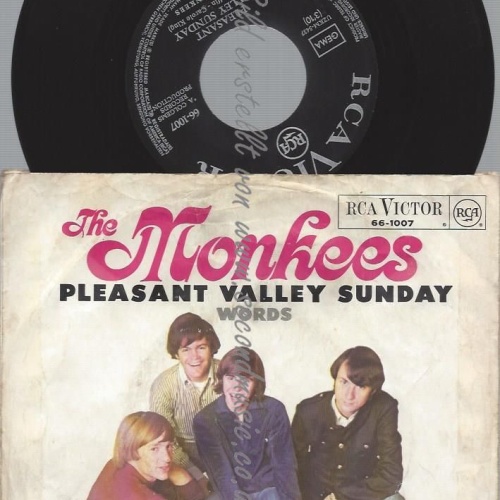 7"  The Monkees – Pleasant Valley Sunday // RCA