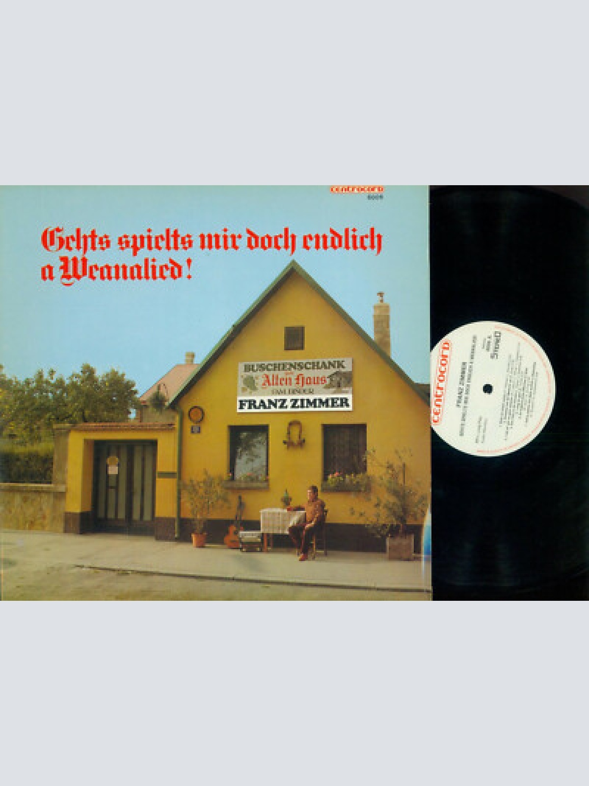 LP--Franz Zimmer // gehts spielts mir doch endlich a weanerlied