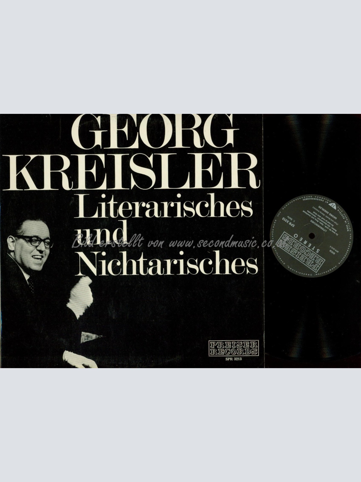 LP-- GEORG KREISLER LITERARISCHES NICHTARISCHES