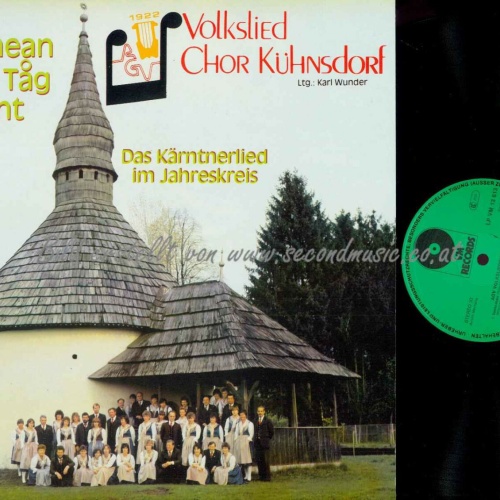 LP-- Volksliedchor Kühnsdorf – Wia Schean Da Tag Hergeht   / NM