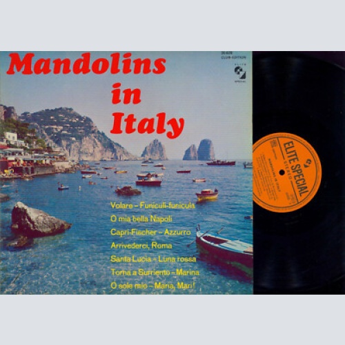 LP--Das Orchester Claudius Alzner – Mandolins In Italy