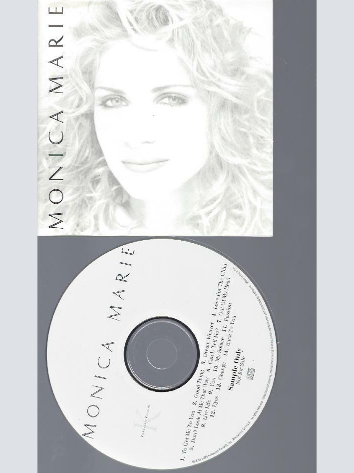 CD--   Monica Marie //  Promo