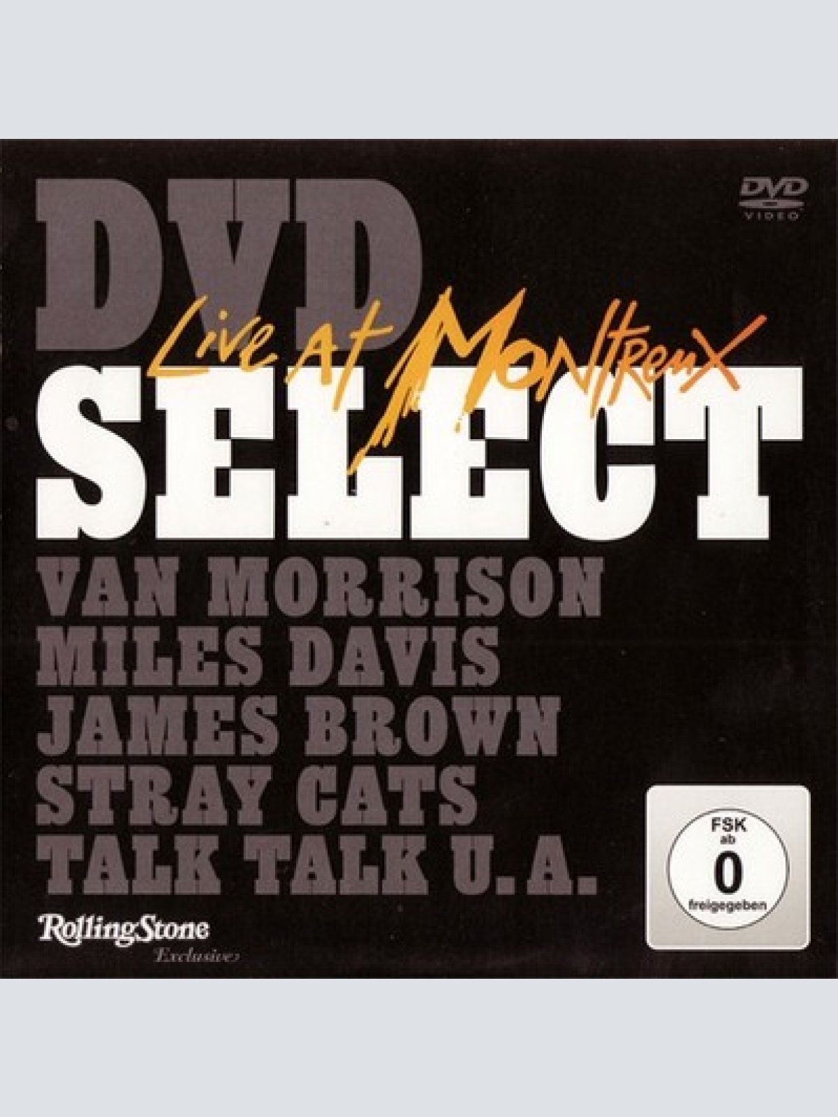 DVD-V, Comp Various - DVD Select - Live At Montreux