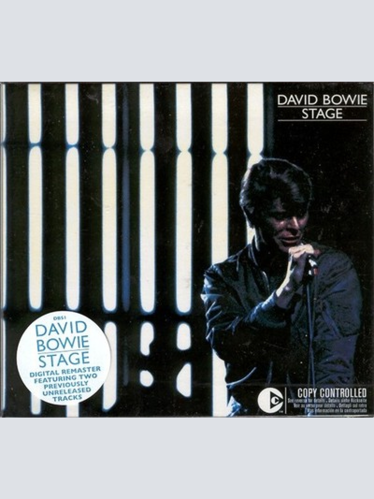 2xCD, Album, Copy Prot., RE, RM David Bowie - Stage
