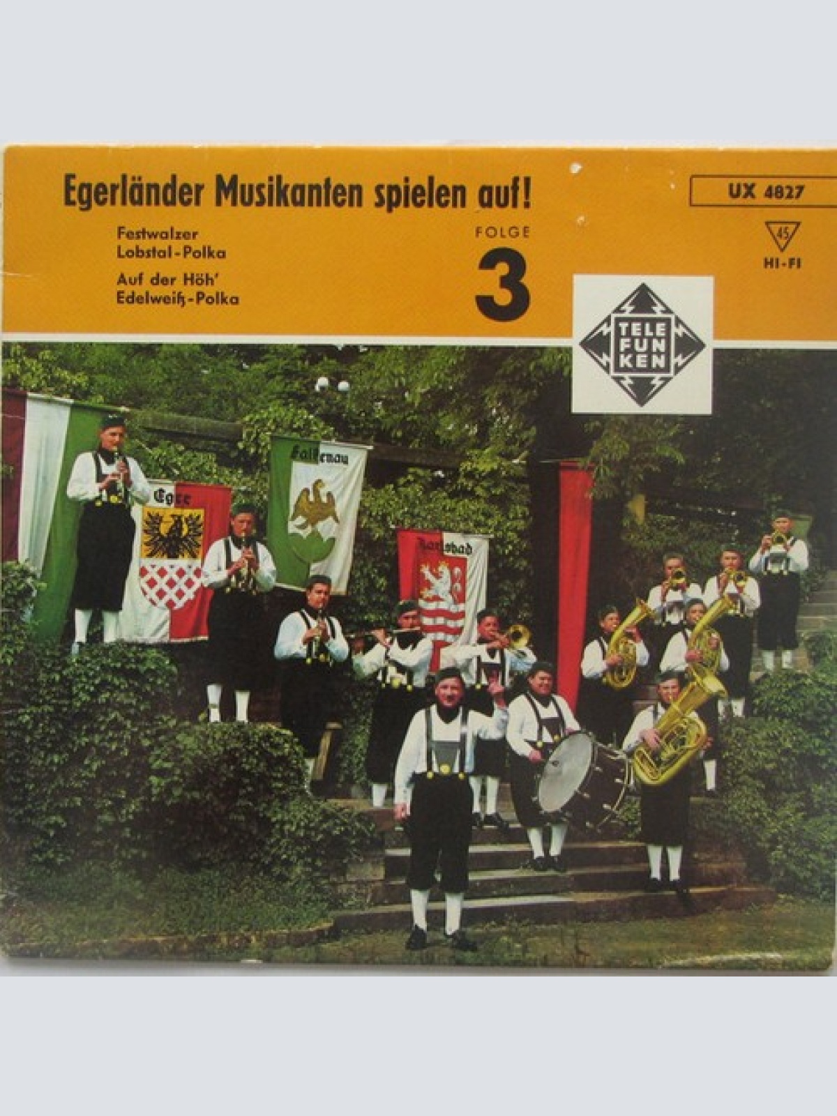 7" Egerländer Musikanten* - Egerländer Musikanten Spielen Auf! Folge 3