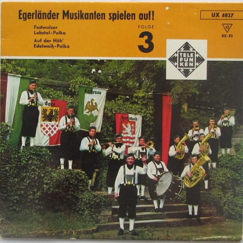 7" Egerländer Musikanten* - Egerländer Musikanten Spielen Auf! Folge 3