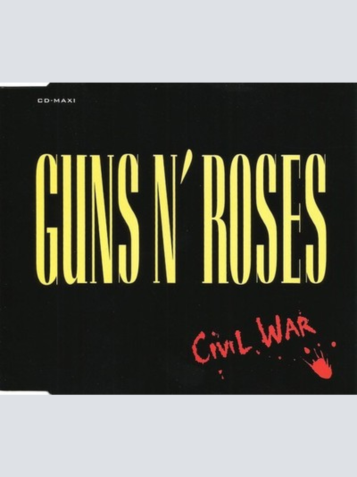 CD, Maxi Guns N' Roses - Civil War