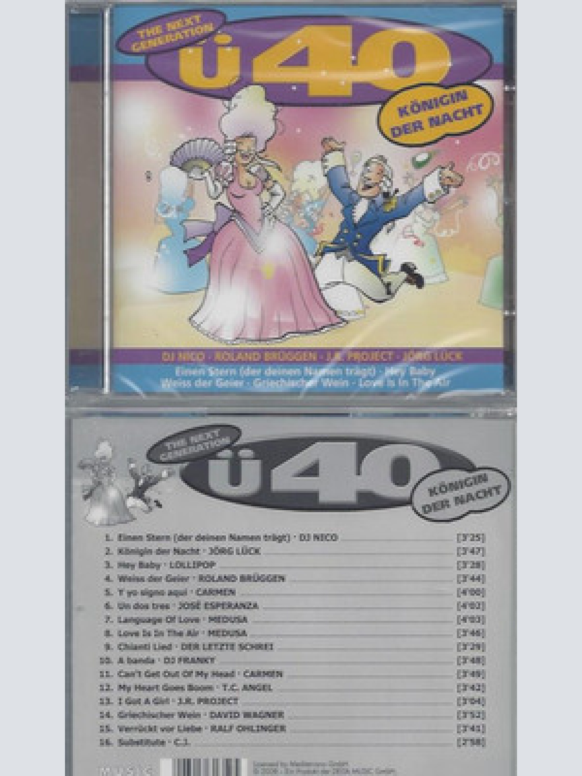 CD--NEU--Ü 40--KÖNIGIN DER NACHT--