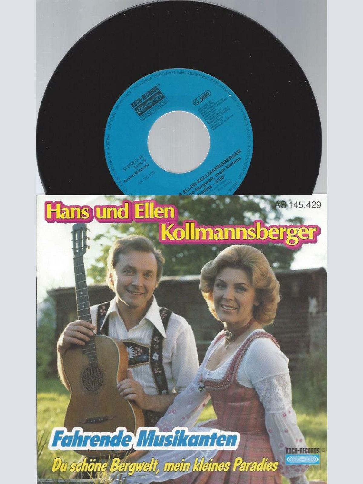 7" Hans und Ellen Kollmannsberger -- Fahrenden Musikanten