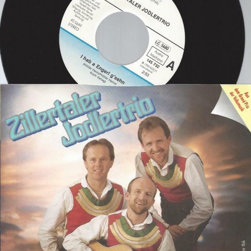 7" Zillertaler Jodlertrio -- I hab a Engerl gsehn