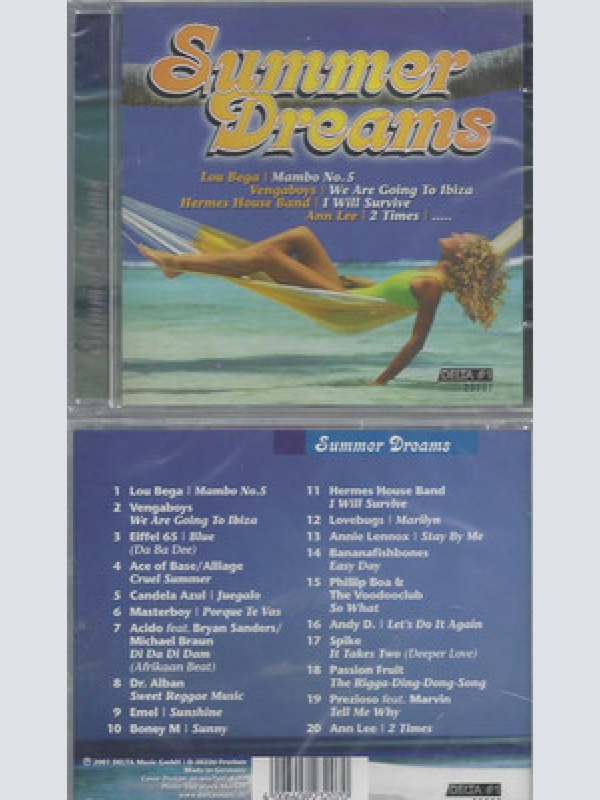 CD--NEU--SUMMER DREAMS-LOU BEGA--VENGABOYS--ANN LE