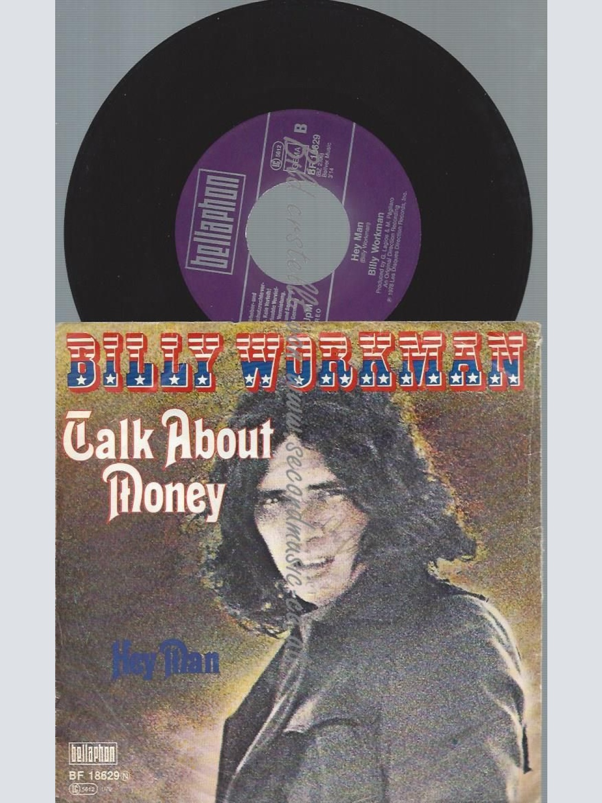 7"    Billy Workman – Talk About Money