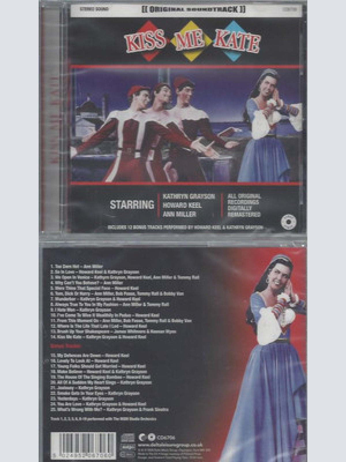 CD--NEU-KISS ME KATE--SOUNDTRACK--