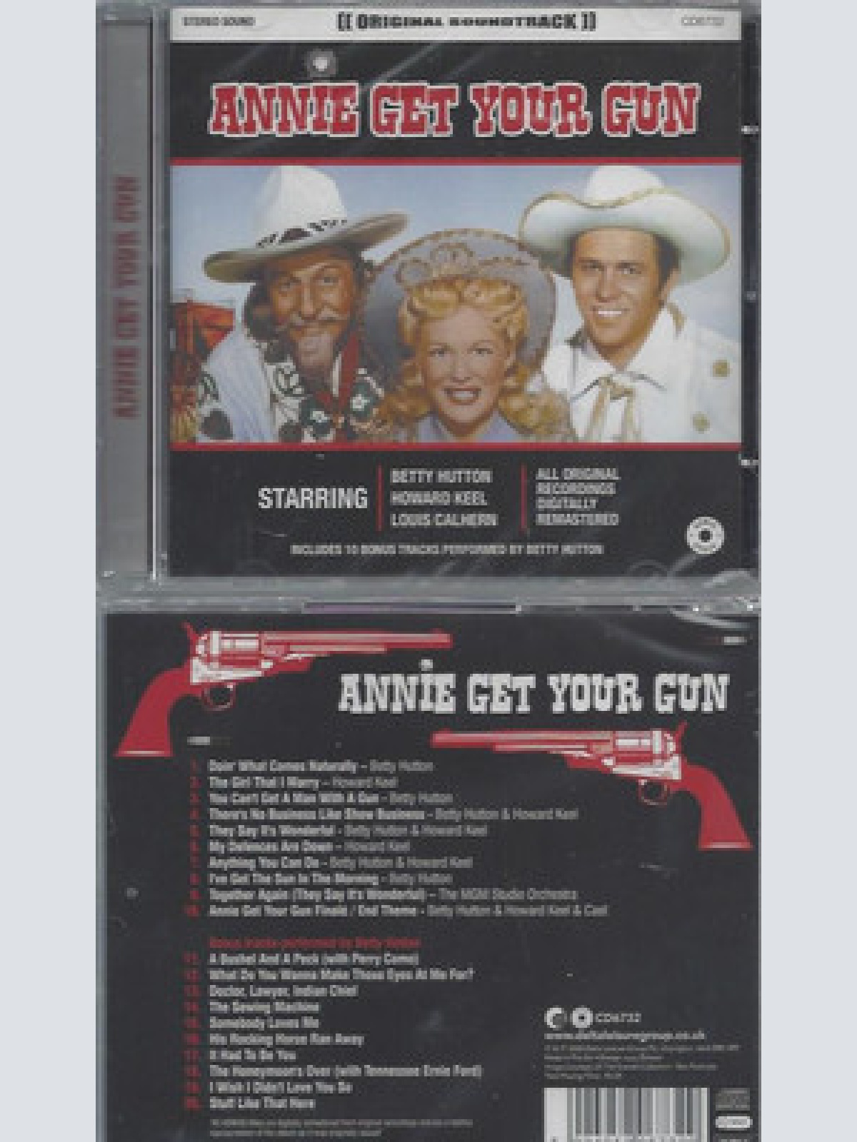 CD--NEU--ANNIE GET YOUR GUN--SOUNDTRACK
