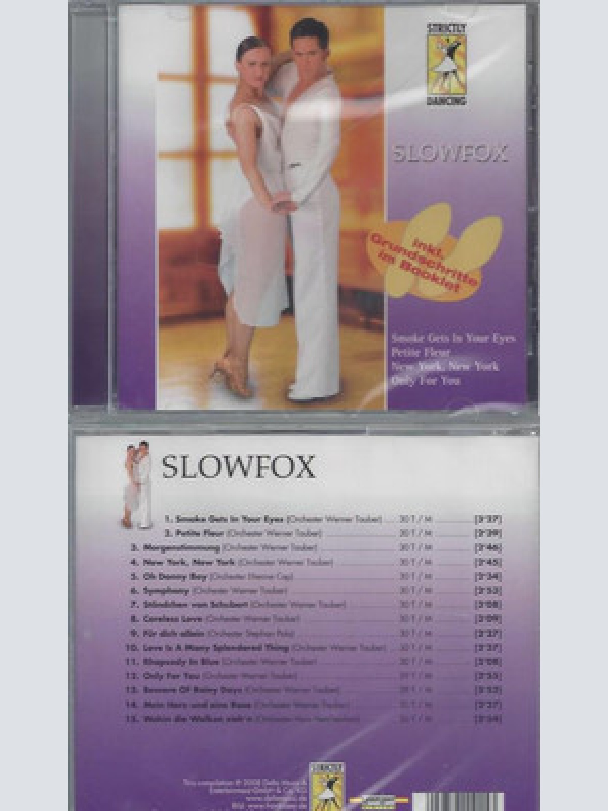 CD--NEU-STRICTLY DANCING SLOW FOX--MIT GRUNDSCHRITTE IM BOOKLET