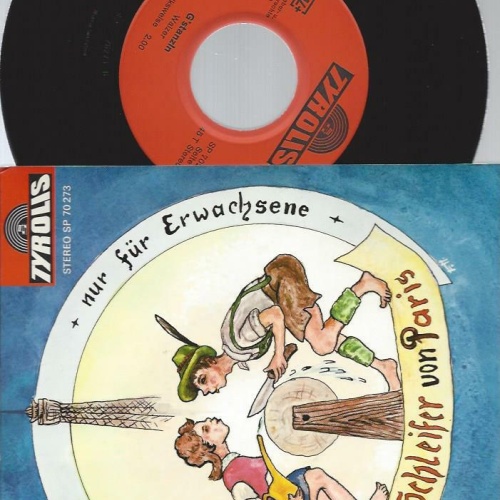 7" Das Original Pongauer Quintett – Die Schleifer Von Paris