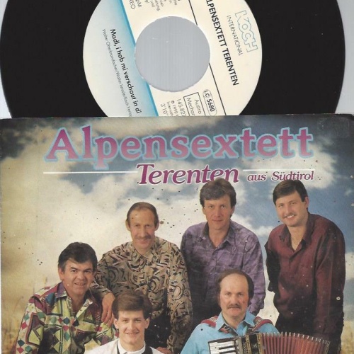 7" Alpensextett Terenten – Madl, I Hab Mi Verschaut In Di