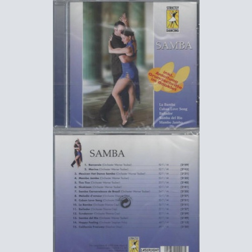 CD--NEU---SAMBA--MIT GRUNDSCHRITTE  ANLEITUNG