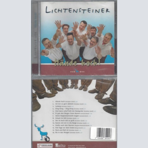 CD--NEU---LICHTENSTEINER--HÄNDE HOCH