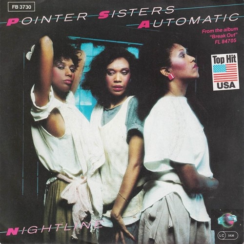 7", Single, Lar Pointer Sisters - Automatic / Nightline