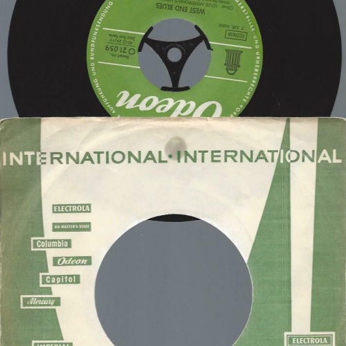 7"   Louis Armstrong & His Hot Five  West End Blues