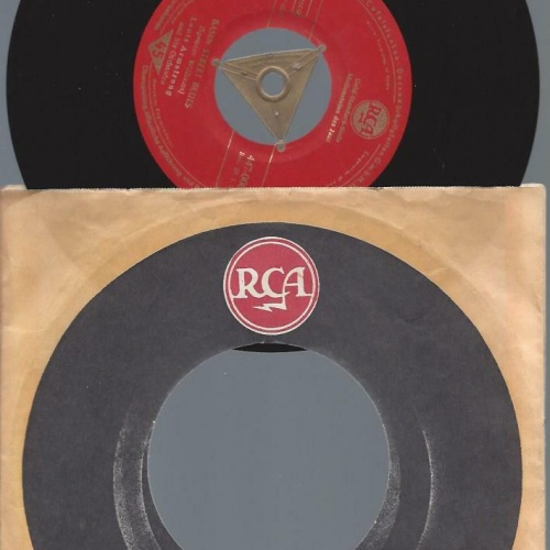 7"    Louis Armstrong And His Orchestra – Basin Street Blues