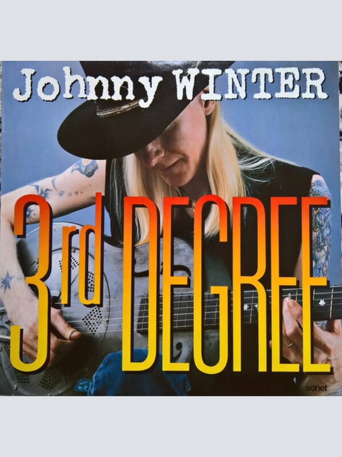 LP, Album Johnny Winter - 3rd Degree