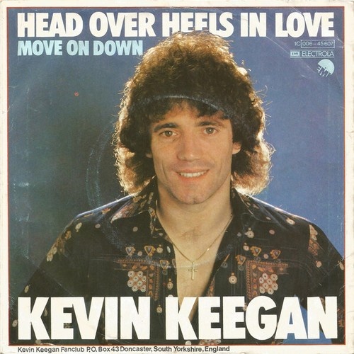 7", Single Kevin Keegan - Head Over Heels In Love