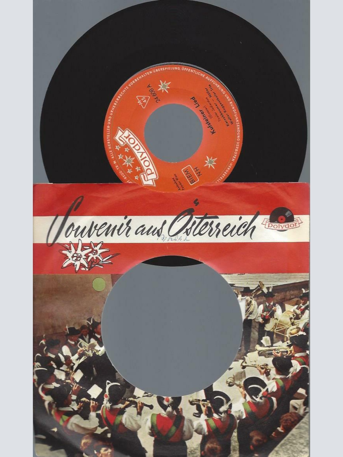 7"   Tiroler Jodlerduo Kerschbaumer-Höller,   Ruggenthaler Trio Kufsteiner Lied