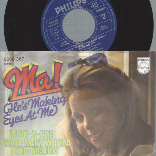 7"  Lena Zavaroni  Ma! (He's Making Eyes At Me)   //AT