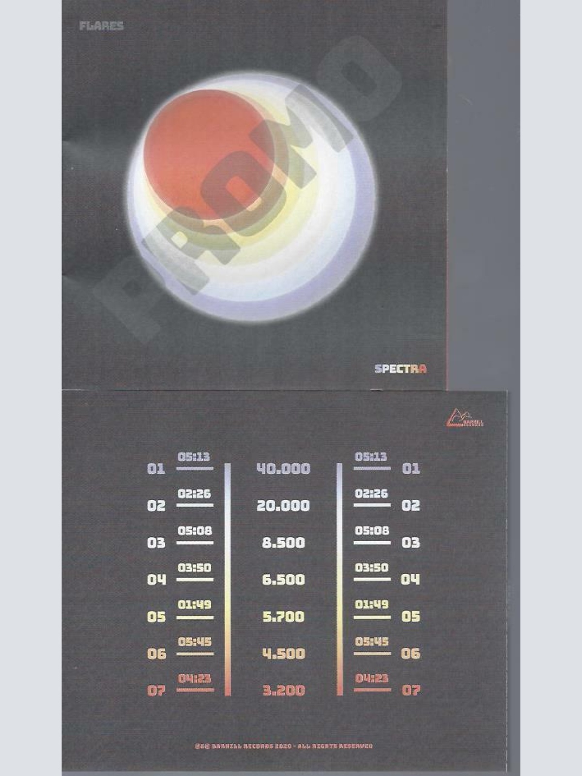 CD-- Flares Are Spectra