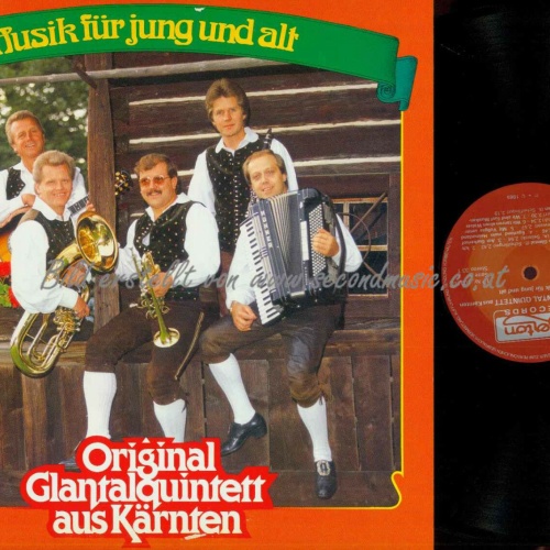 LP-- Original Glantalquintett Aus Kärnten– Musik Für Jung Und Alt / NM