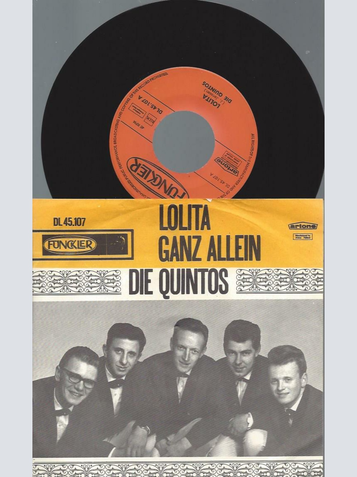 7" Die Quintos – Lolita