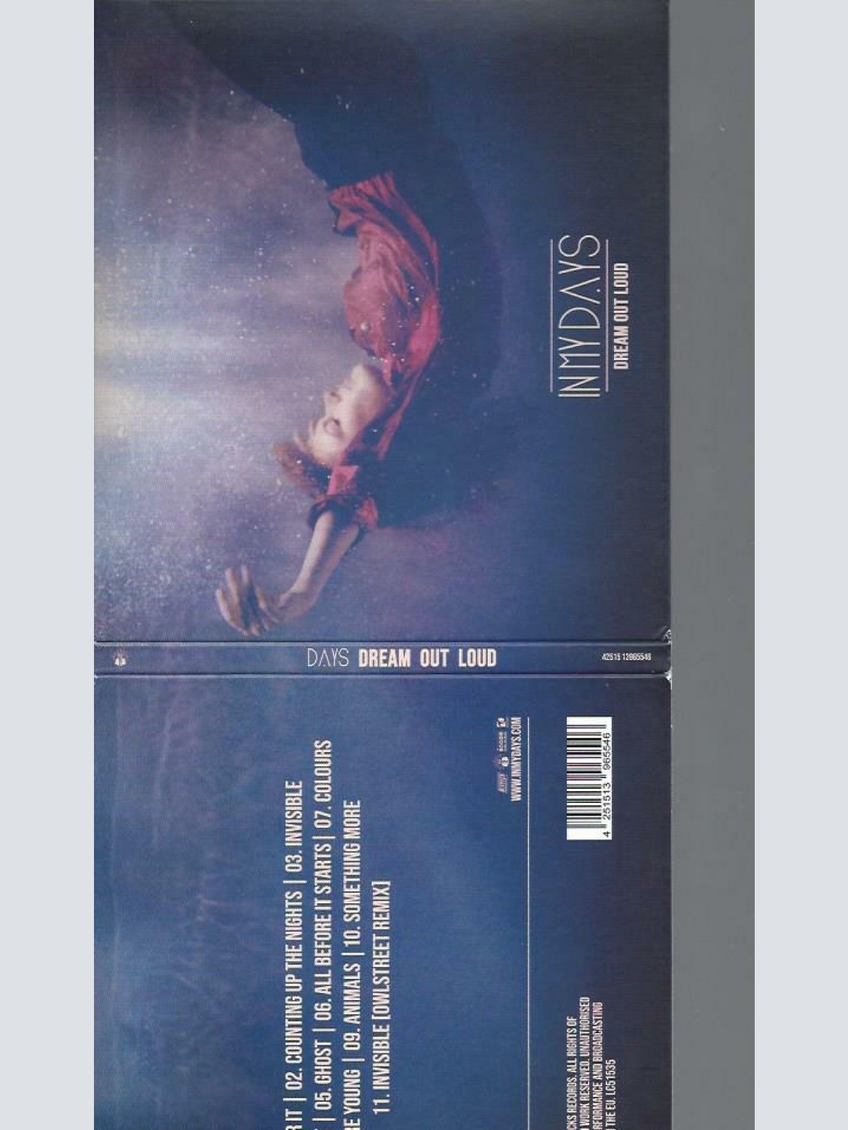 CD --IN MY DAYS DREAM OUT LOUD