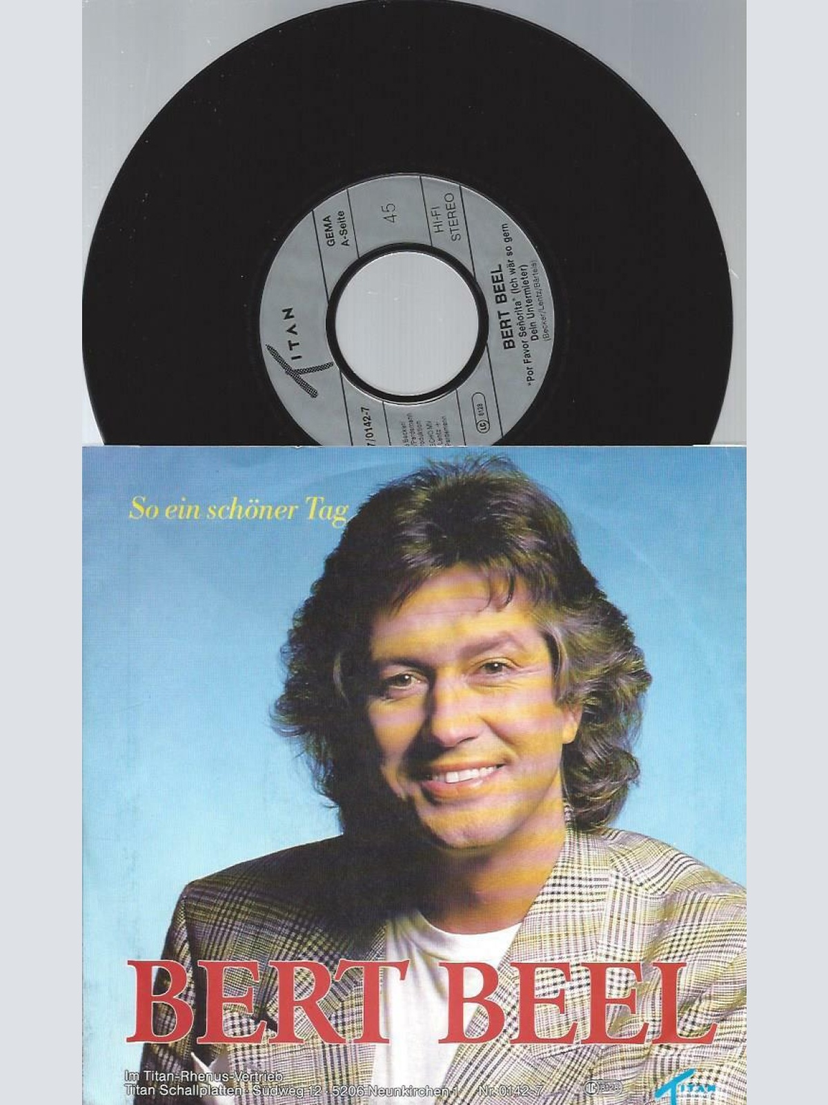 7"  Bert Beel – Por Favor Senorita