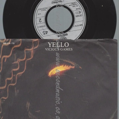 7"   Yello  Vicious Games