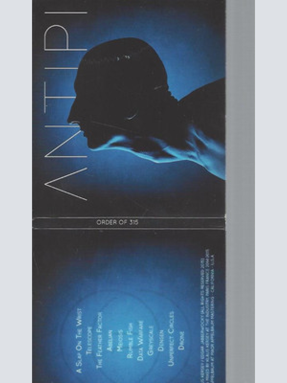 CD--ANTIPI ORDER OF 315