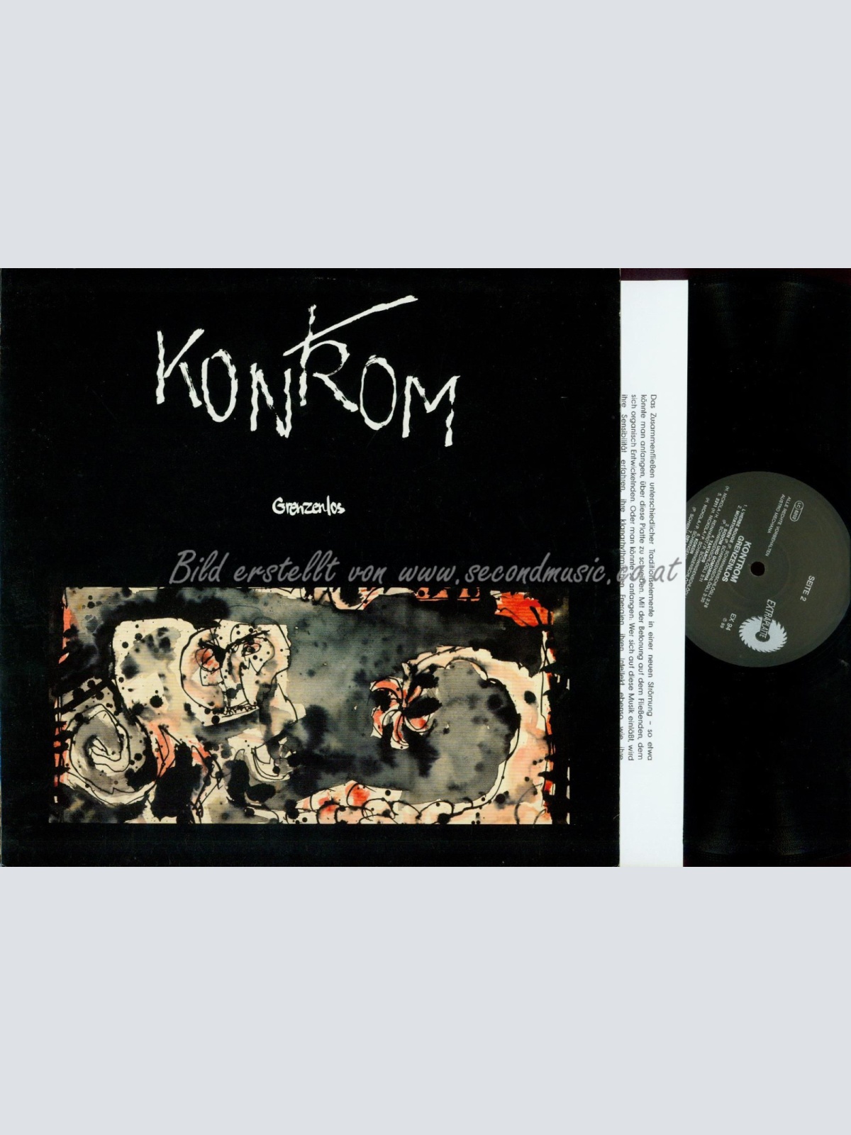 LP---KONTROM GRENZENLOS // NM // + INFO SHEET + FOTO