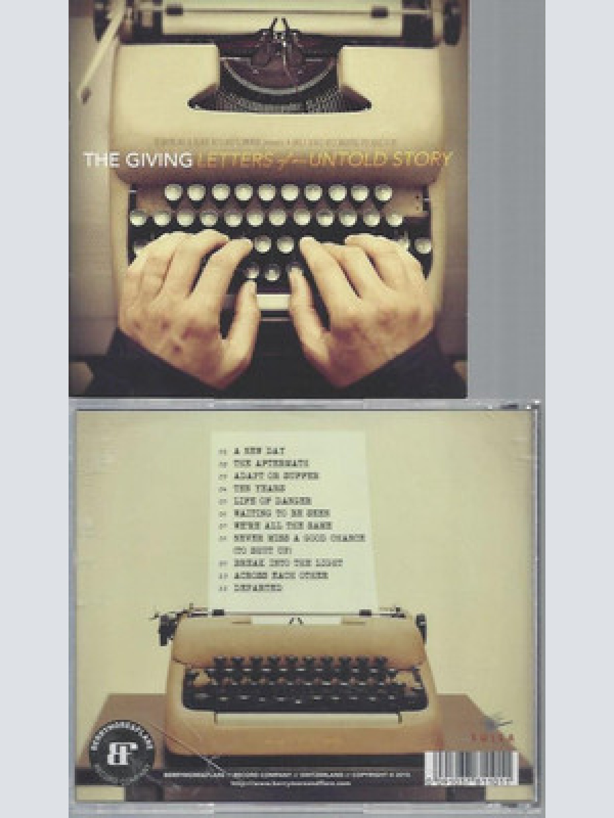 CD-THE GIVING LETTERS OF AN UNTOLD STORY