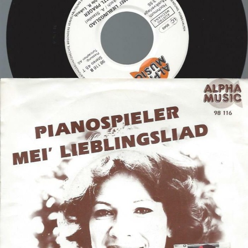 7" Christl Prager – Pianospieler