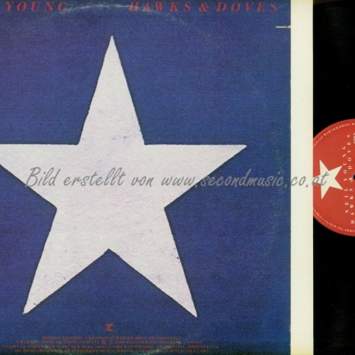 LP--- Neil Young  Hawks & Doves  // OIS // ITALY