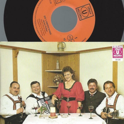 7"  Die 3 Obersteirer -- Vroni Polka